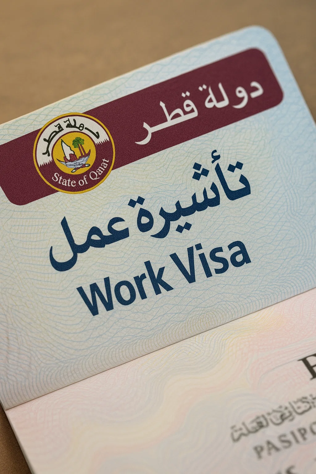 تأشيرة عمل قطر